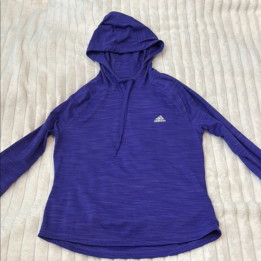 Adidas Rich Purple Pullover Hoodie
